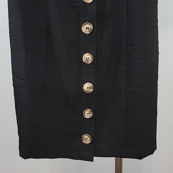 PRINCESS POLLY Short Sleeve Button Front Dress NWOT size 0 - Picture 3 of 7